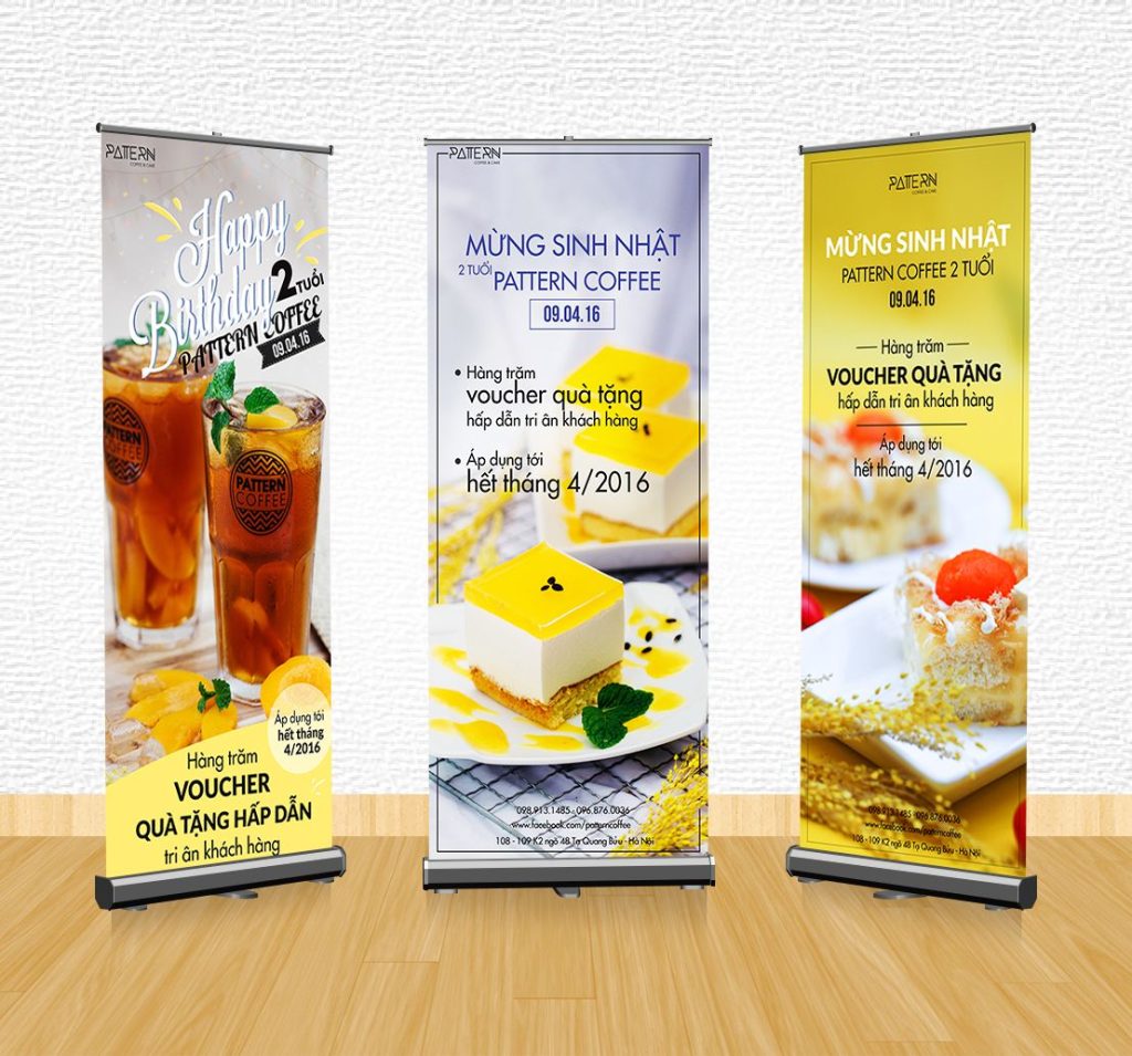 Standee thông thường thường đuoccự dùng trong chiến dịch quản cáo ngắn hạn