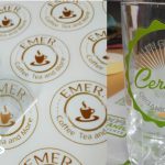 mau-in-decal In tem nhãn bằng nhựa, trong suốt số lượng ít