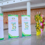 Standee sự kiện công ty 15 năm thành lập