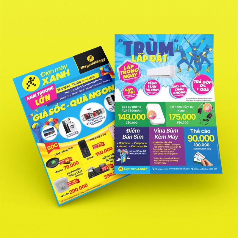 In tờ rơi giá rẻ tại HCM