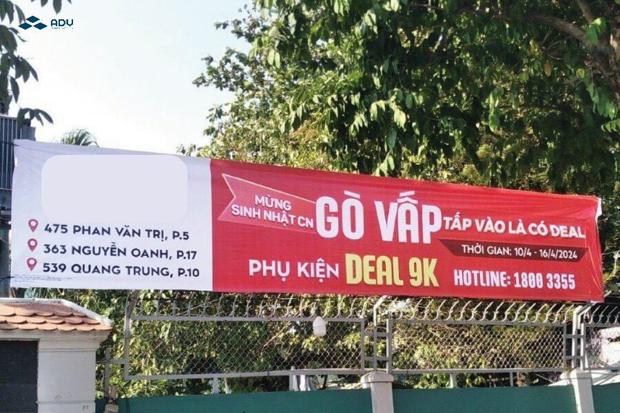 Tìm hiểu quy định về treo băng rôn ngoài trời