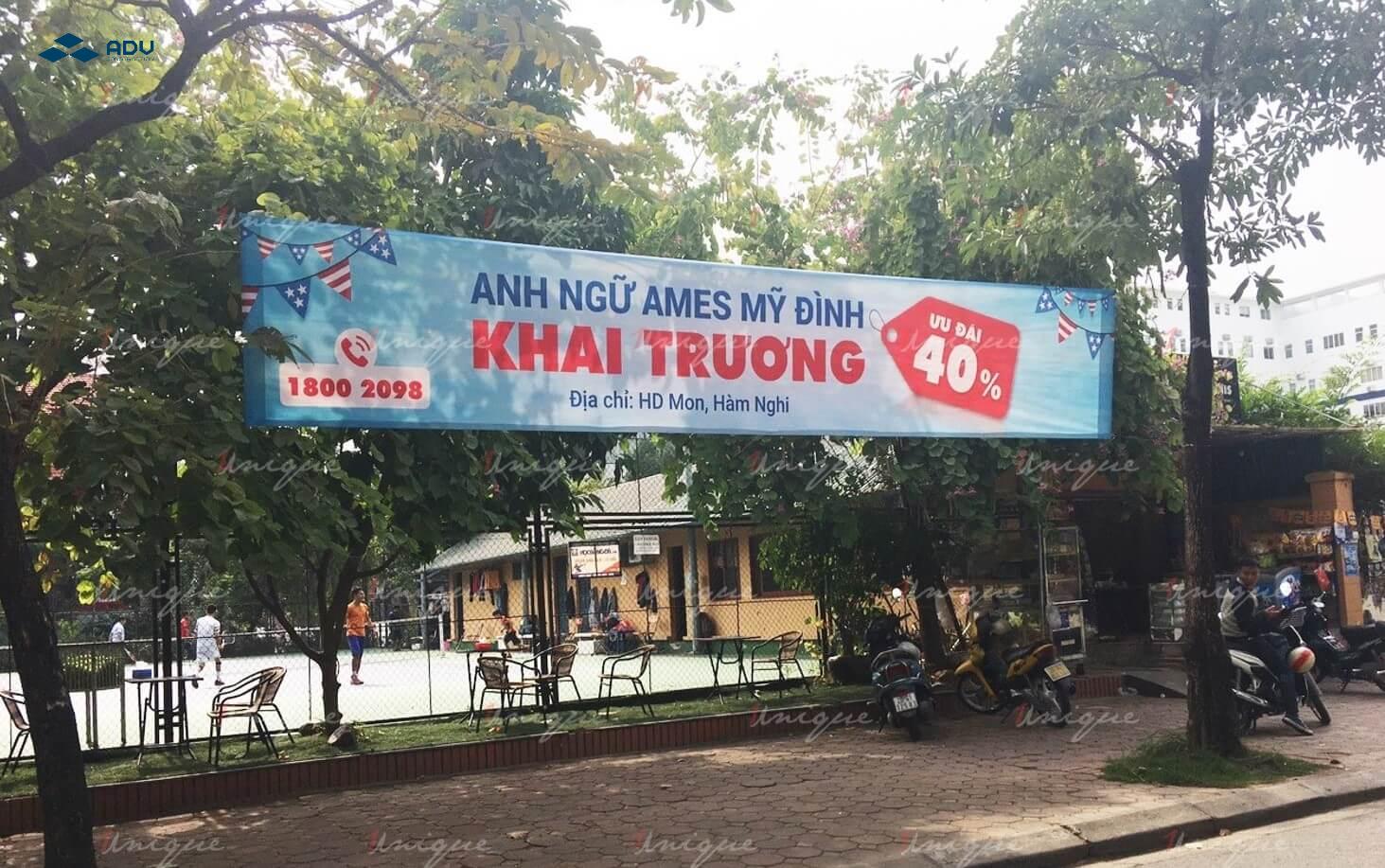 Quy định về nội dung treo banner