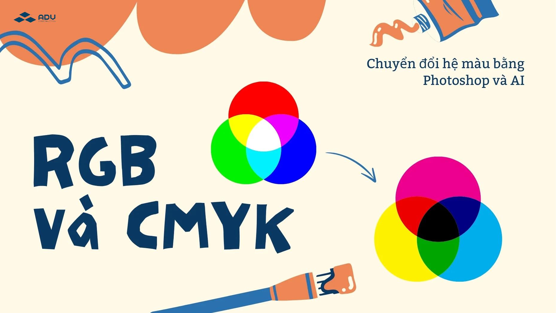 Chuyển từ RGB sang CMYK bằng AI