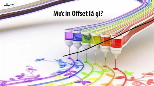 Mực in offset dùng trong phương pháp in gián tiếp