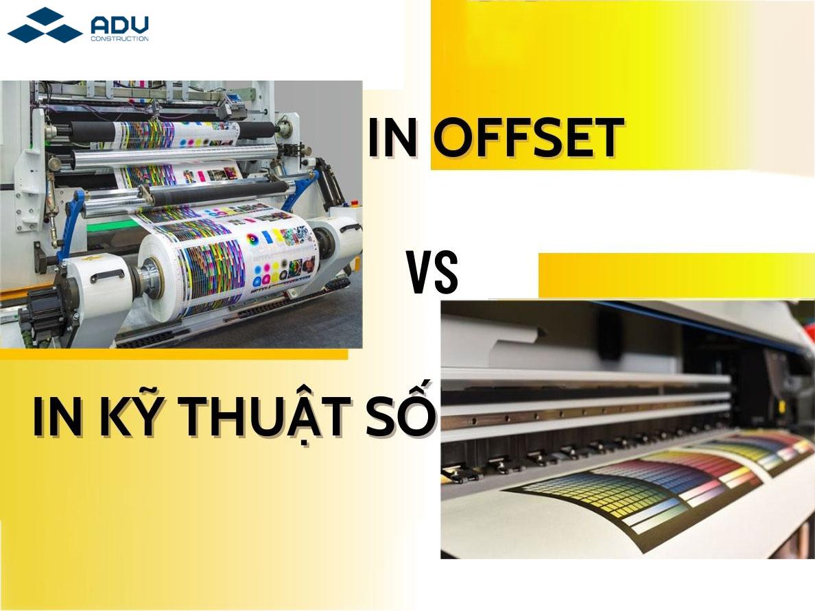 So sánh in kỹ thuật số và in offset