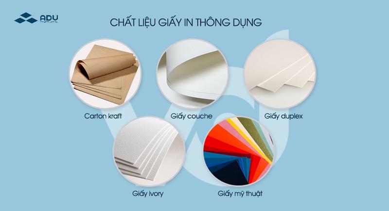 So sánh giấy kraft với các loại giấy phổ biến khác