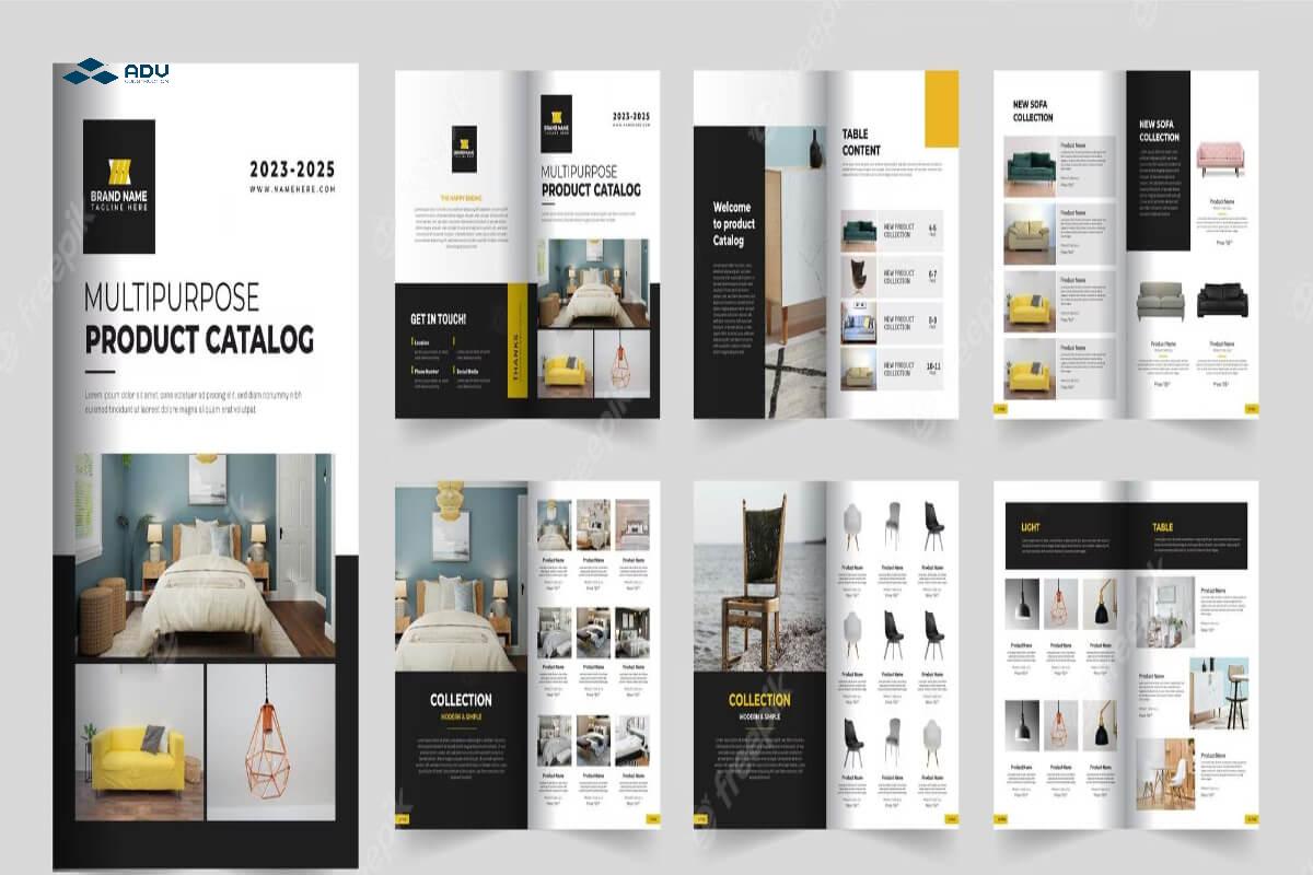 Cấu trúc trình bày thiết kế brochure chuẩn chỉnh