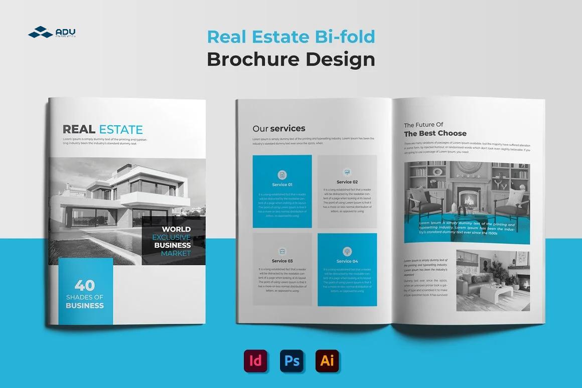 Brochure gấp đôi