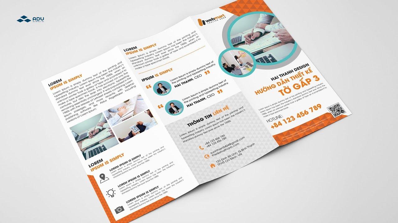 Brochure gấp 3