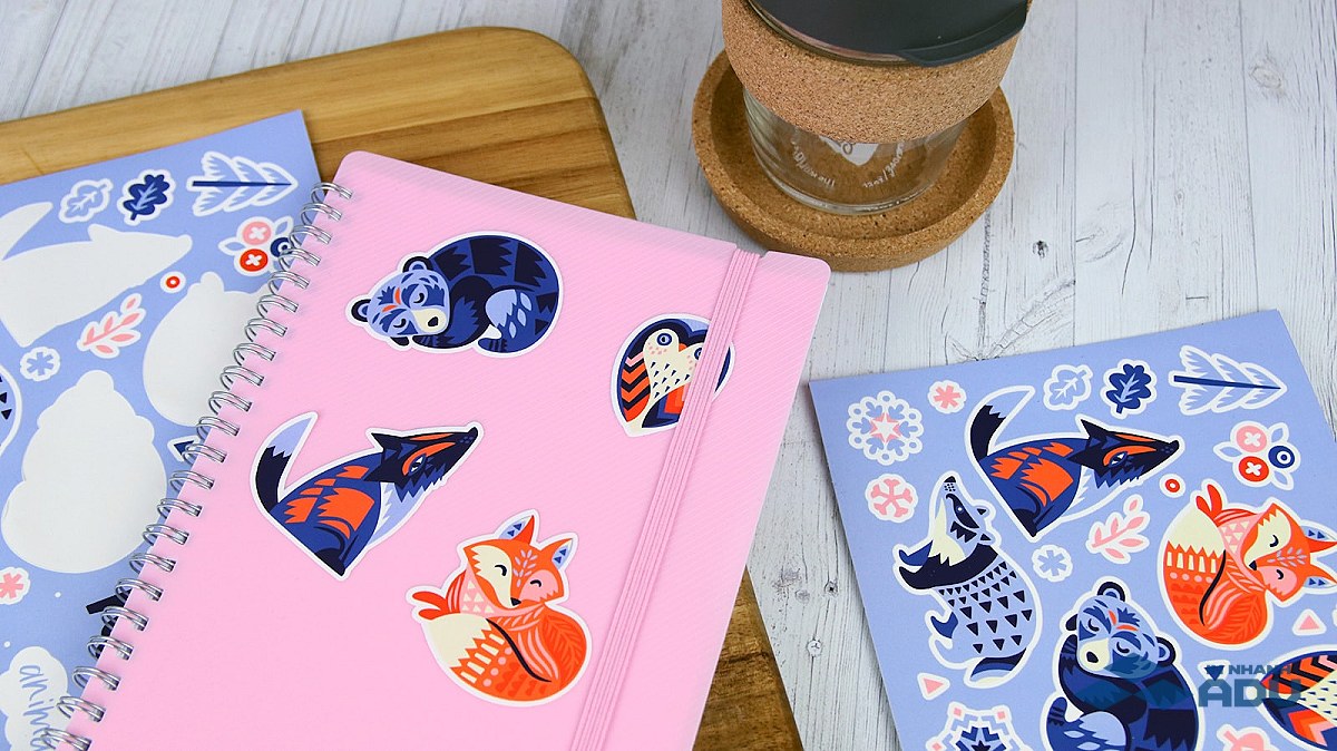 Kho Tàng 100+ Mẫu Sticker Dễ Thương & Dịch Vụ In Ấn Chuyên Nghiệp - In Nhanh ADV
