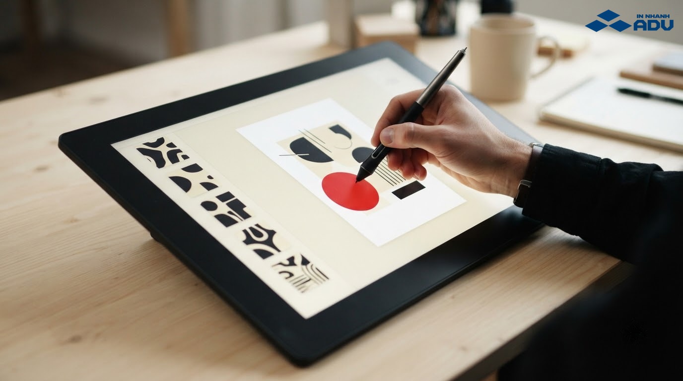 Mẫu poster A4 được tùy chỉnh bằng trình thiết kế kéo thả trực tuyến