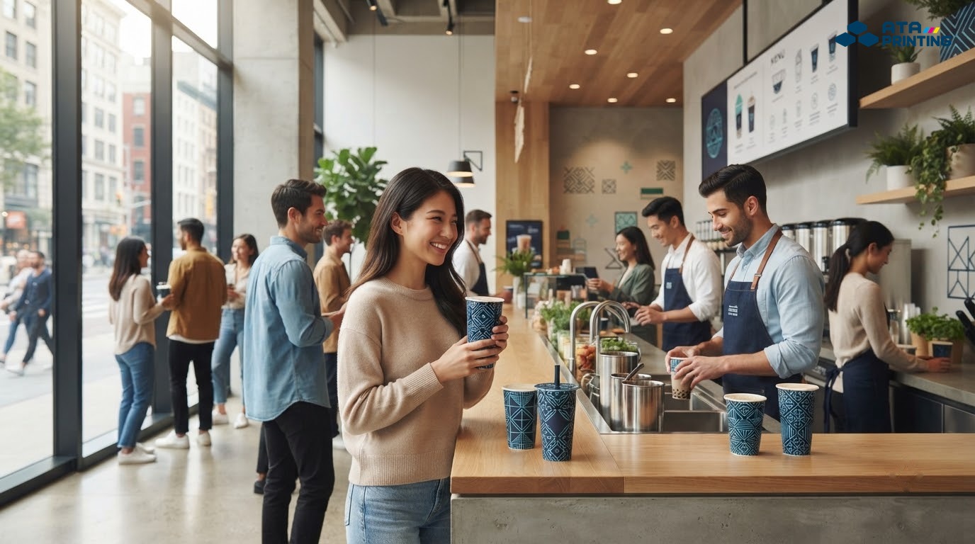 Đầu tư nhận diện giúp thương hiệu trà sữa chuyên nghiệp và phát triển lâu dài