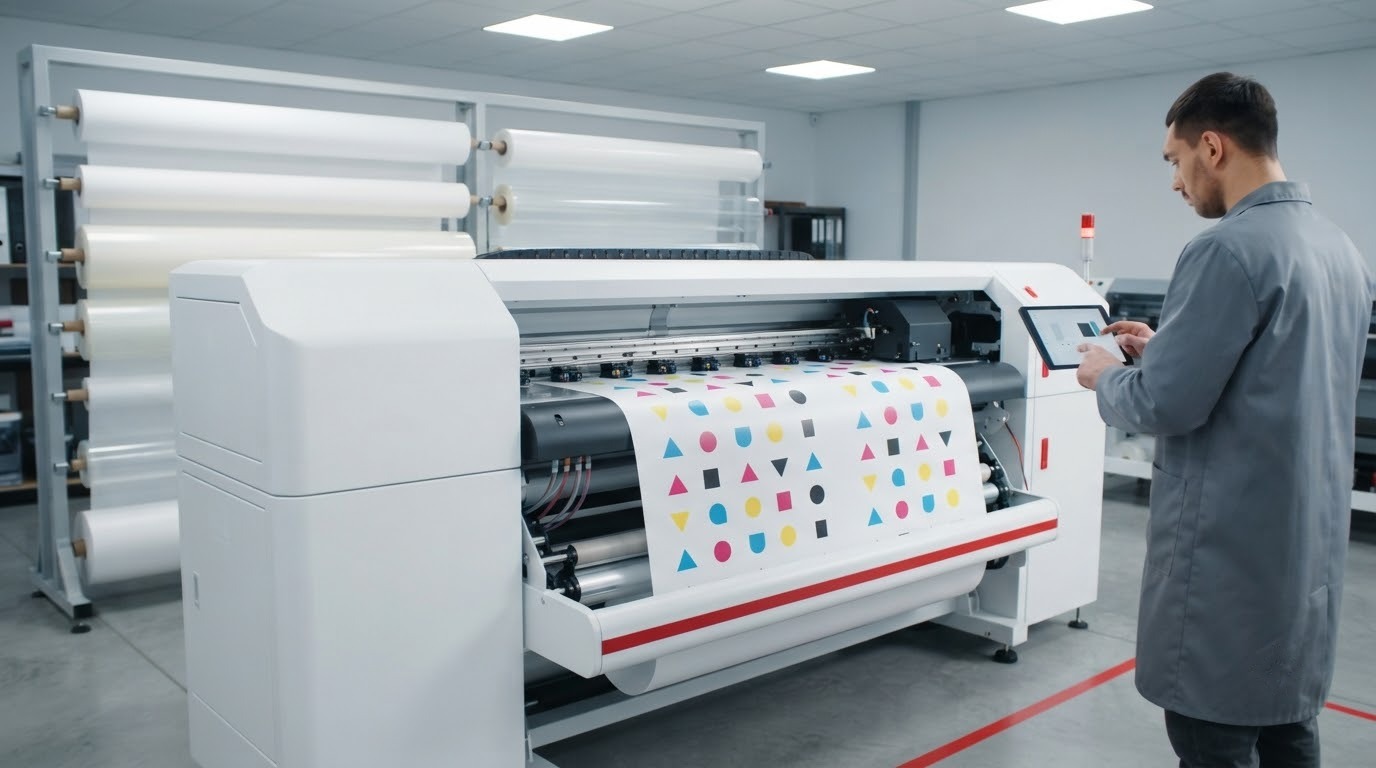 Mẫu decal logo và tem dán logo được in sắc nét trên nhiều chất liệu