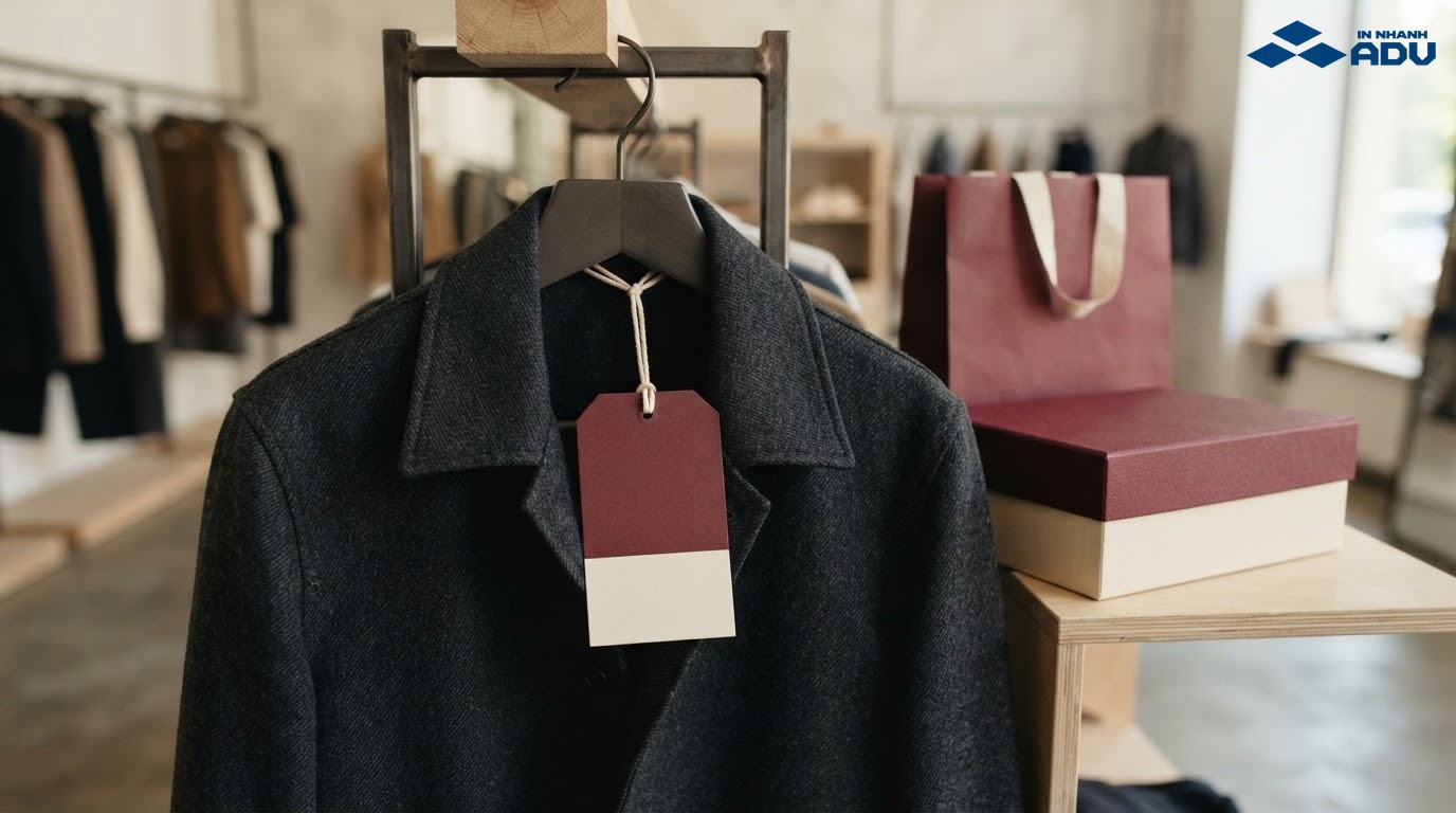 Tag quần áo góp phần hoàn thiện nhận diện của local brand