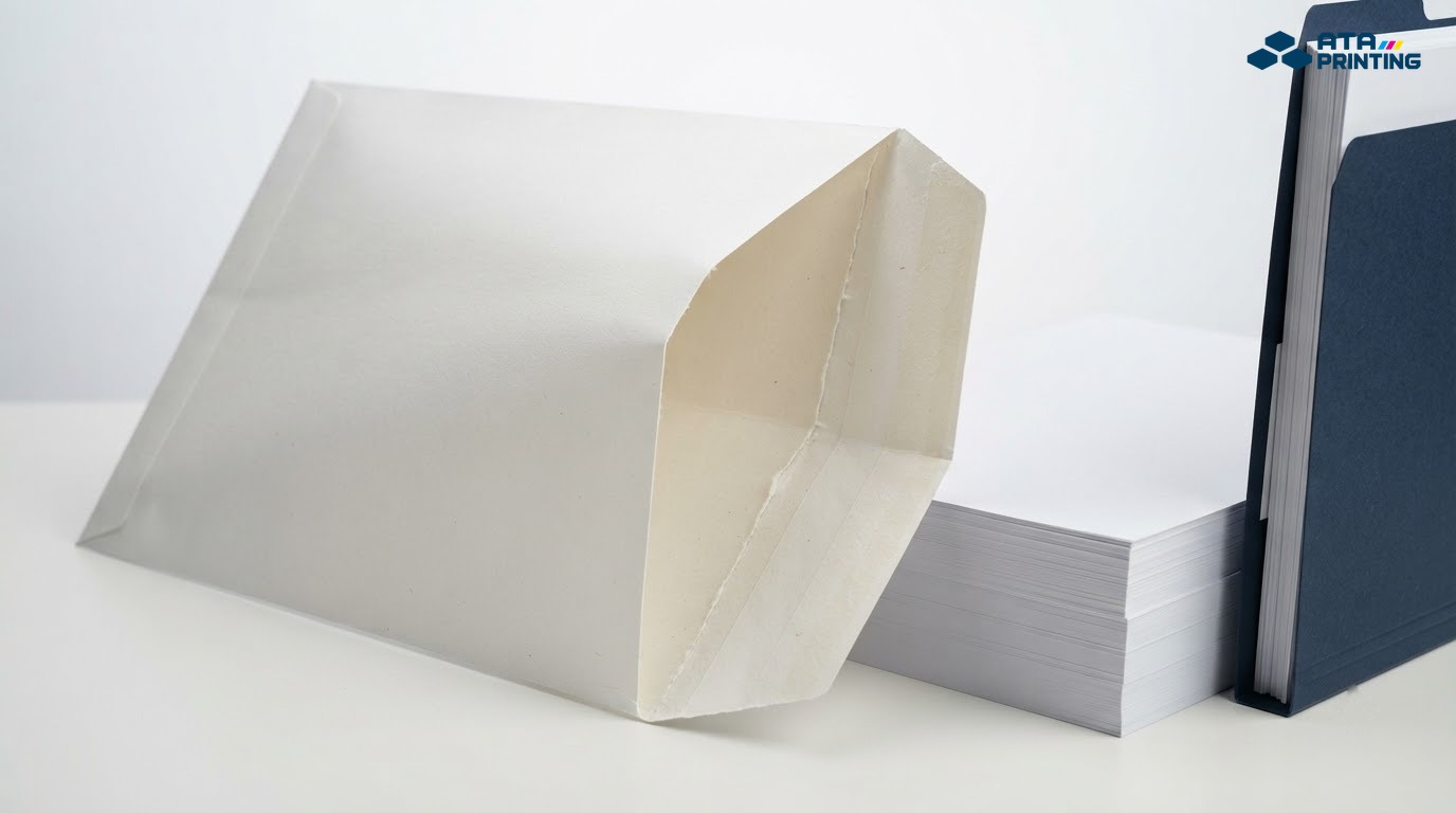 Phong bì A4 khổ lớn dùng để đựng tài liệu và hồ sơ