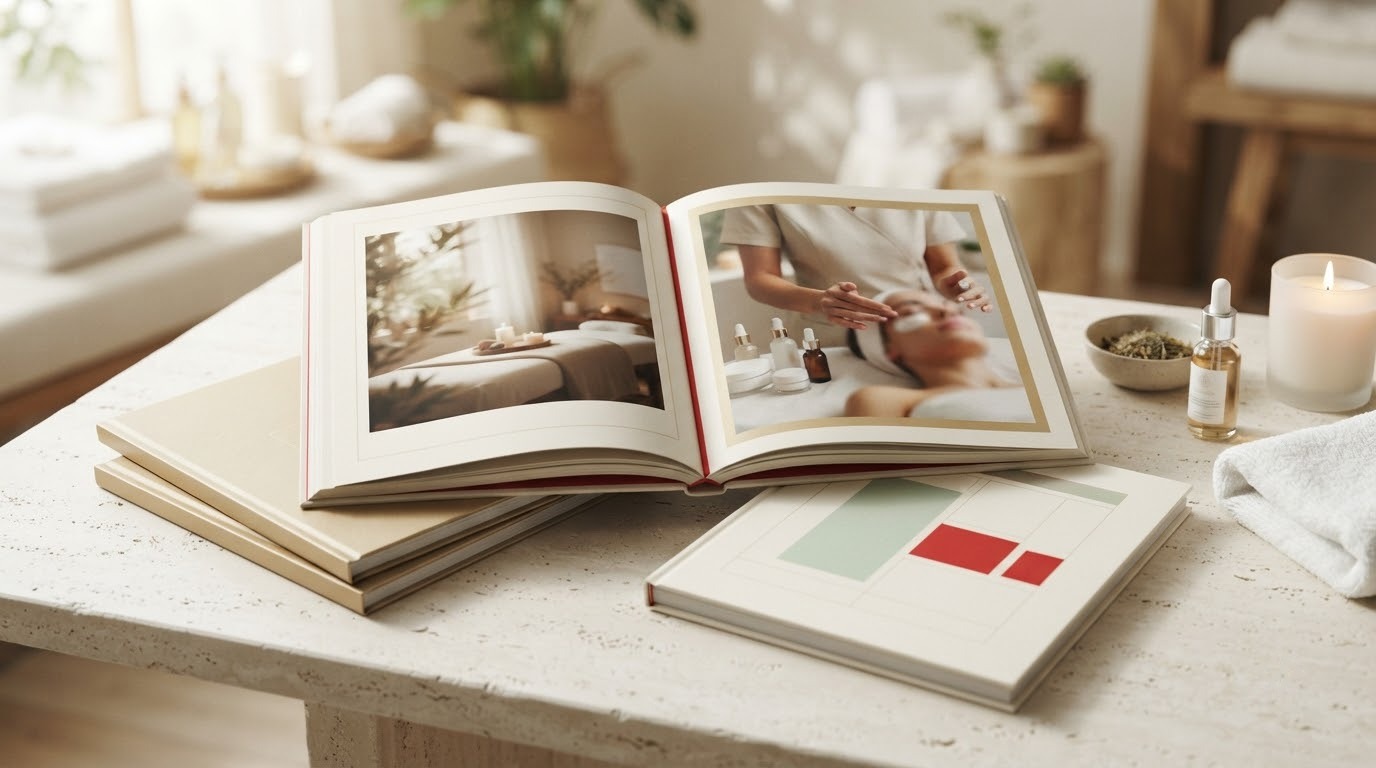 Bộ mẫu catalogue spa đẹp với nhiều phong cách thiết kế cao cấp
